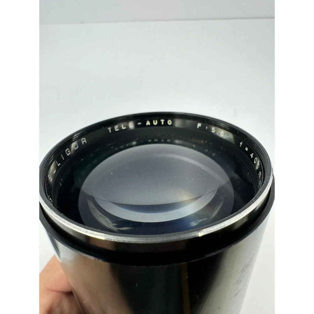 Vintage Soligor 3807391 Tele-Auto F:5.6 400mm I-S 72 Lens With Sleeve and Caps